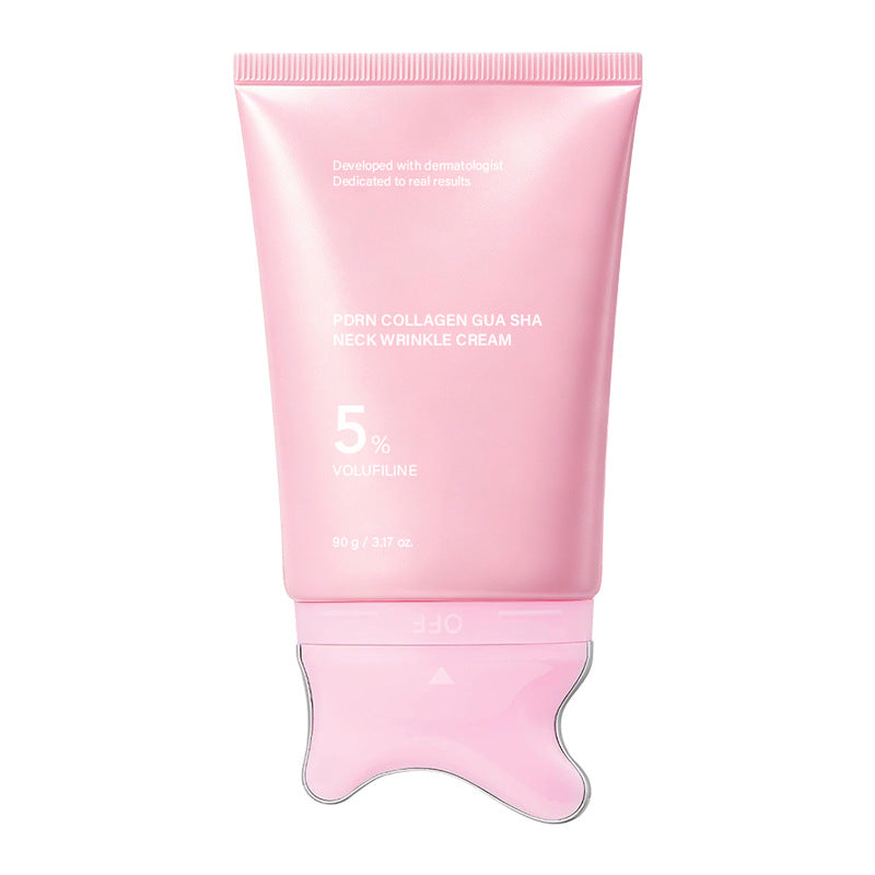 PDRN Collagen Neck Cream with Gua Sha Massager